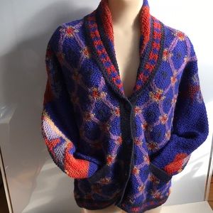 Alpaca cardigan by Peruvian Collection sz M